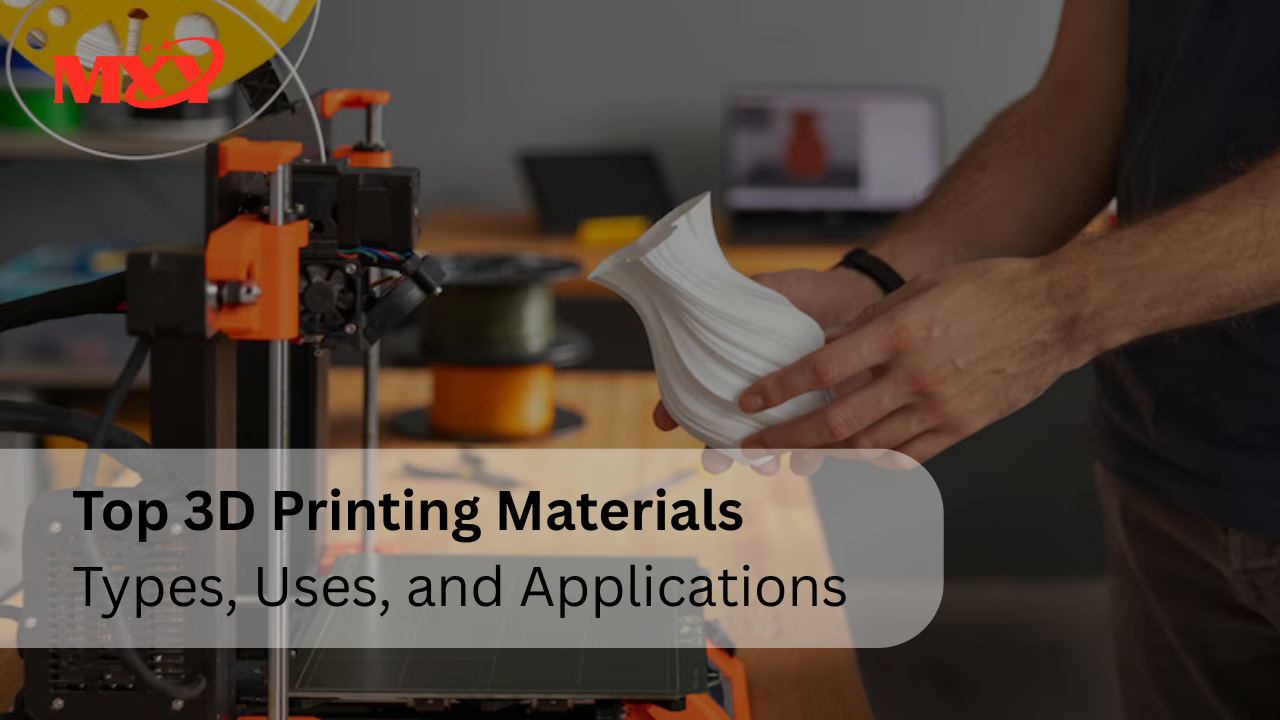 Top 3D Printing Materials: Types, Uses, and Applications