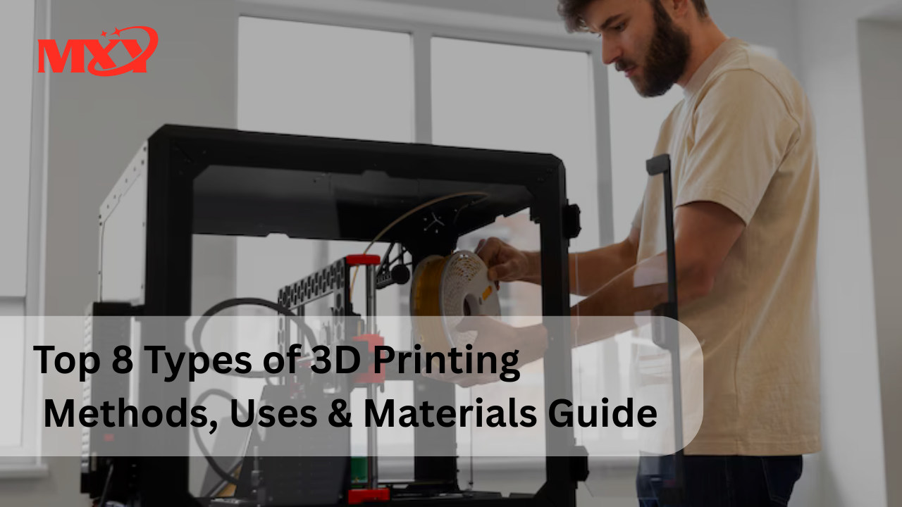 3Dプリンティングのトップ8タイプ｜方法、用途、素材ガイド